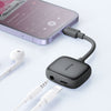 Mcdodo CA2740 2.4A Lightning to Lightning and DC3.5mm Audio Adapter Cable (Support Call Function)