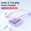 Mcdodo CA2740 2.4A Lightning to Lightning and DC3.5mm Audio Adapter Cable (Support Call Function)