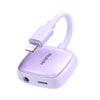 Mcdodo CA2740 2.4A Lightning to Lightning and DC3.5mm Audio Adapter Cable (Support Call Function)