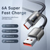 Mcdodo CA3150 Auto Power Off 6A Type-C Super Charge Transparent Data Cable (1.2m/1.8m)