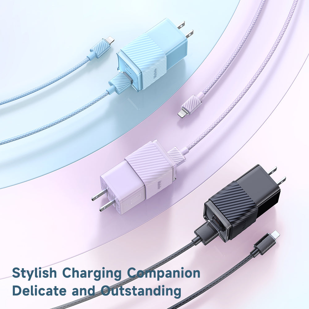 Mcdodo CA3642 Dichromatic Series Lightning USB Data Cable Compatible For iPhone (1.2m/2.0m)