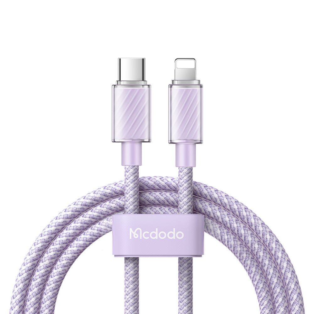 Mcdodo CA3662 Dichromatic Series 36W Type-C to Lightning Data Cable (1.2m/2.0m)