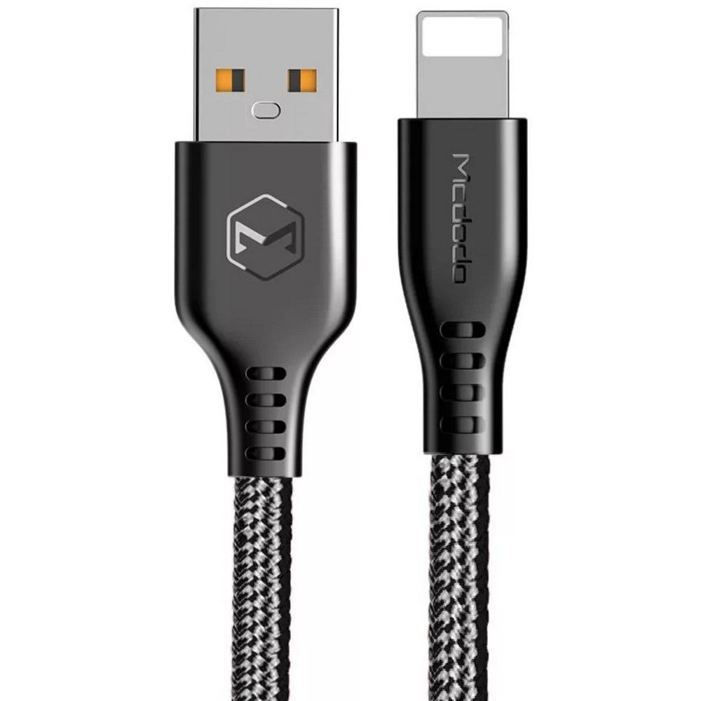 Mcdodo CA5150 Warrior Series Nylon Braided 2.4A iPhone Lightning Charging Data Cable (1.2m)