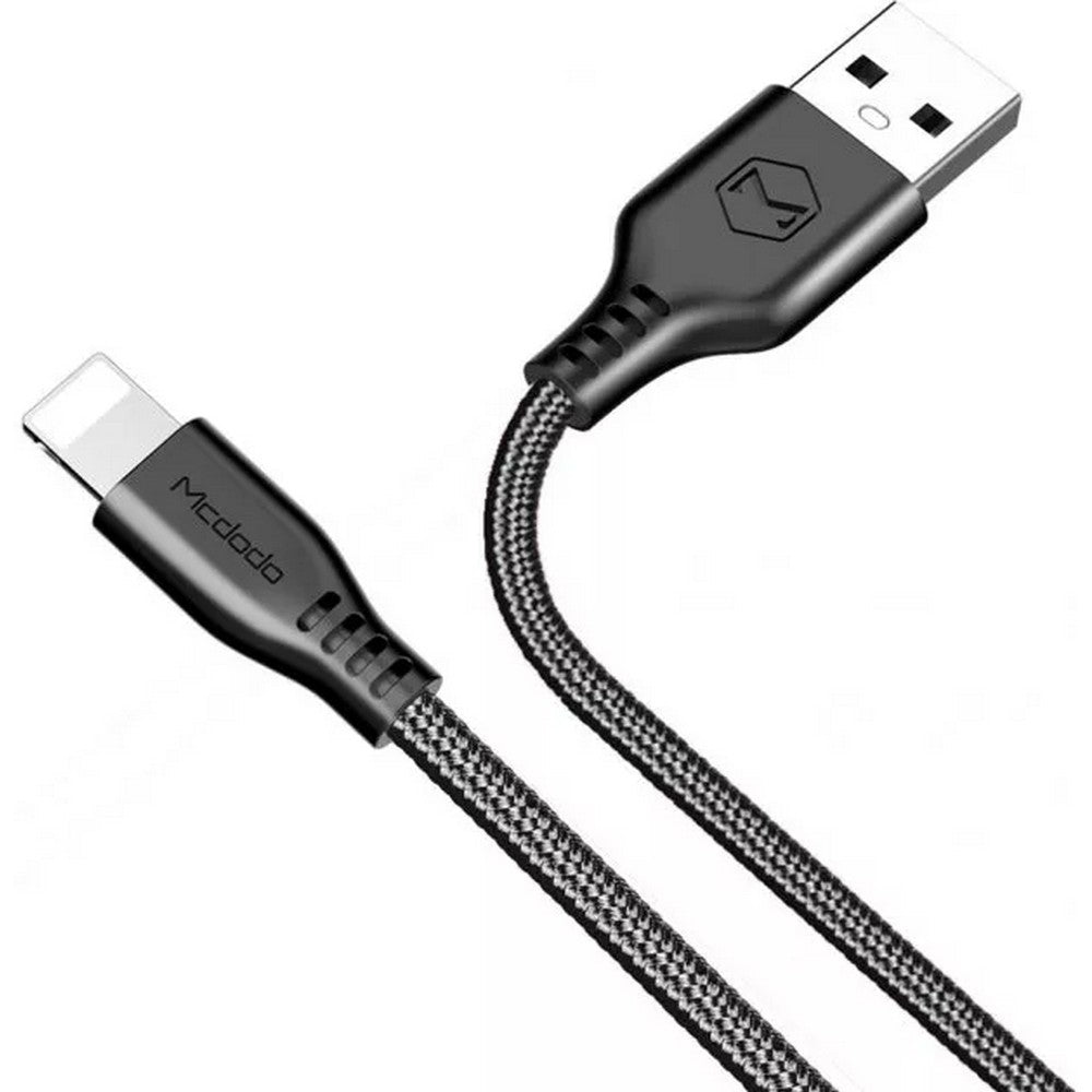 Mcdodo CA5150 Warrior Series Nylon Braided 2.4A iPhone Lightning Charging Data Cable (1.2m)