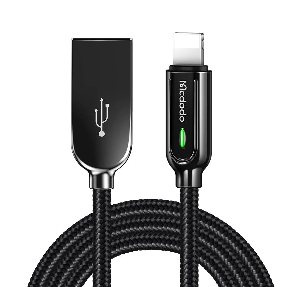 Mcdodo CA5260 Smart Series 2.4A Auto Power Off Lightning Cable For iPhone/iPad (1.2m)