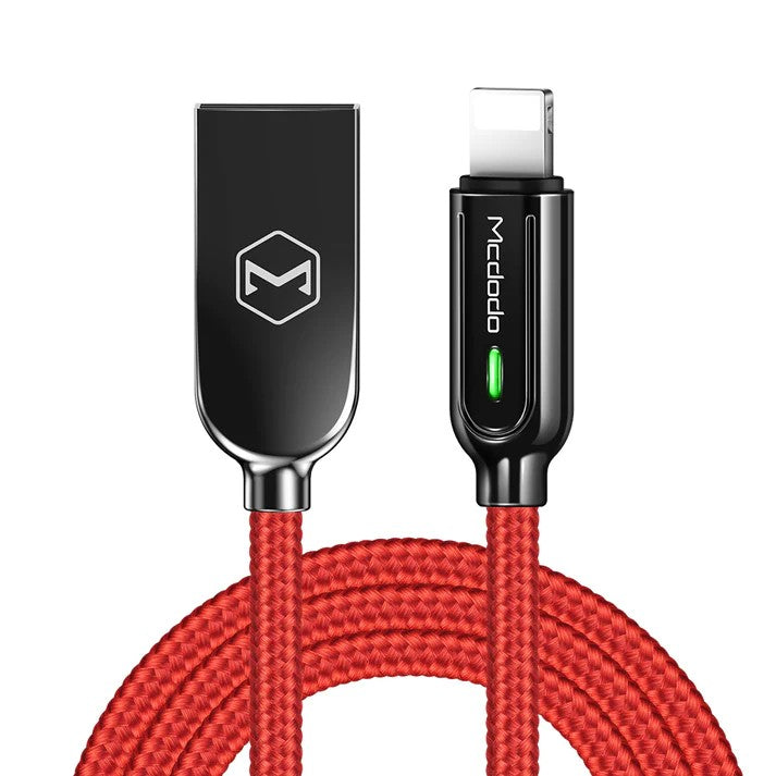 Mcdodo CA5260 Smart Series 2.4A Auto Power Off Lightning Cable For iPhone/iPad (1.2m)