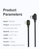 Mcdodo CA7370 Button Series PD 90 Degree Type-C to Lightning Cable Compatible For iPhone (1.2m/1.8m)