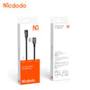 Mcdodo CA7510 Black Glue Series 3A 90 Degree Gaming Lightning Cable Compatible For iPhone (1.2m/1.8m)