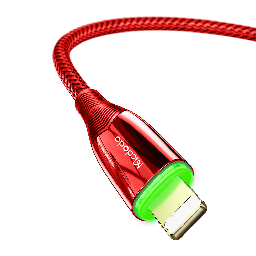 Mcdodo CA8560 Shark Series Auto Power Off Type-C to Lightning Data Cable (1.2m/1.8m)