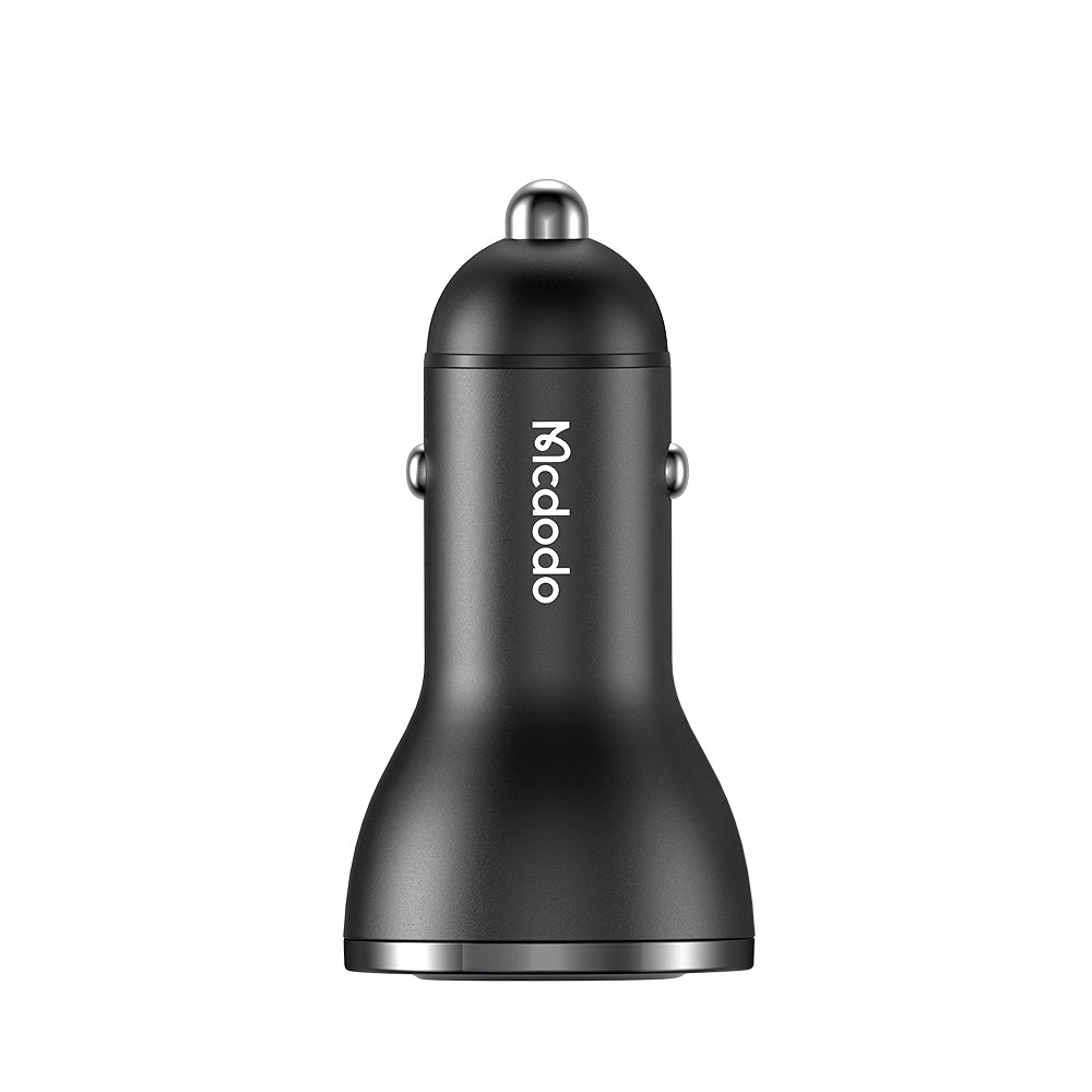 Mcdodo CC5670 Aurora Series 95W USB-A + USB-C Dual-Ports Car Charger with Digital Display