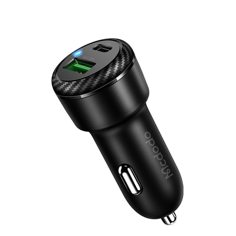 Mcdodo CC5970 LB Series 38W Dual Output Type C+USB Quick Charge Car Charger