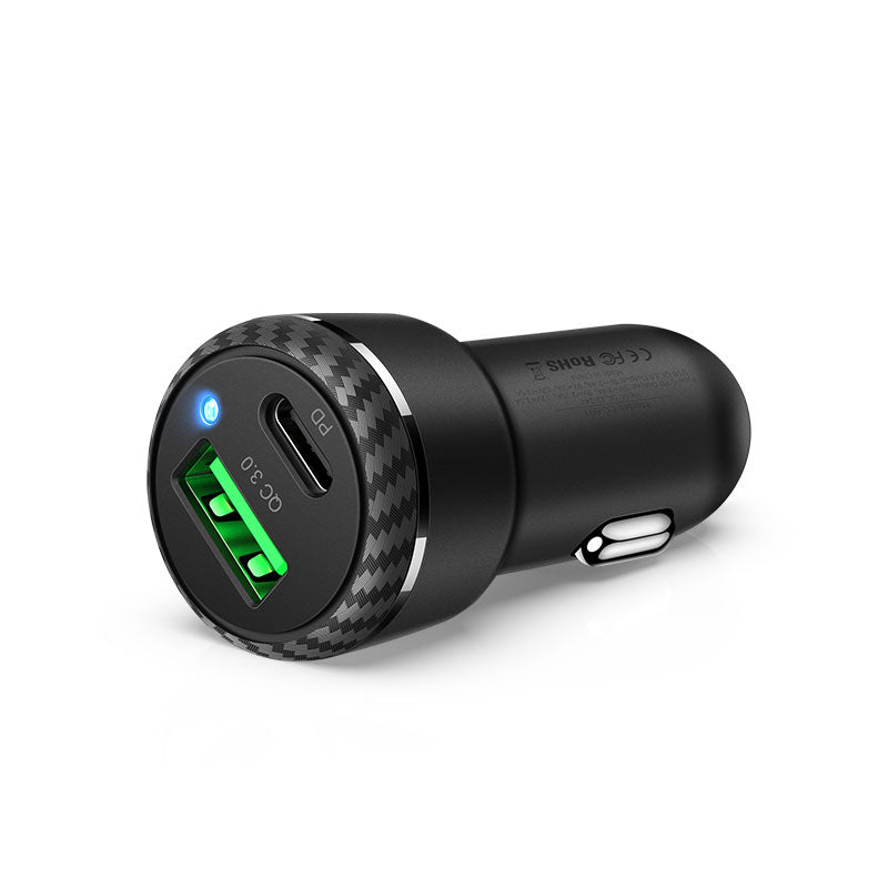 Mcdodo CC5970 LB Series 38W Dual Output Type C+USB Quick Charge Car Charger