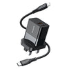 Mcdodo CH1302 Hydrogen Series 20W Charger + Type C To iOS Devices iPhone Cable Set (UK PLUG)